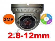  AHD  Dome  4  1 (AHD / TVI / CVI / CVBS)   2MP   2.8-12mm DW-80-2.8-12G 
