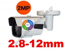   2mp BULLET  4  1 (AHD / TVI / CVI / CVBS)   2MP   2.8-12mm DW-810VAR 