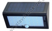  Ηλιακό Αυτόνομο φωτιστικό LED με ανιχνευτή κίνησης σε χρώμα μαύρο SOLAR-LED20B 