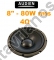  Woofer 8"   80W rms   4 SP-08103-02 