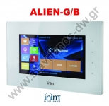  ALIEN-G/B Multimedia πληκτρολόγιο με οθόνη αφής 7" για τον έλεγχο και την διαχείριση των συστημάτων SmartLiving 