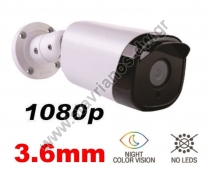   Starlight Bullet   2.0MP/1080p  Leds  4  1   3.6mm DW-206COLOR 