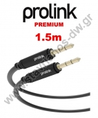  PROLINK-3.5MM-1.5M   jack 3.5mm  Stereo  3.5mm  Stereo   1.5m 