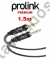  PROLINK-3.5MM-1.5M   jack 3.5mm  Stereo  3.5mm  Stereo   1.5m 