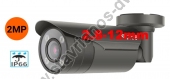  AHD   Bullet AHD / CVI / TVI / CVBS 4   1    2.8 -12mm   2.0MP (1080p) DW-200-GREY 