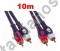   2 x RCA   2 x RCA    10m DW-30284B 