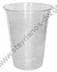  Πλαστικό ποτήρι PLA βιοδιασπώμενο μίας χρήσης με χωρητικότητα 16oz διαφανές DW-36538 