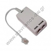  T splitter &  ADSL  PSTN SPLITTER ADSL 