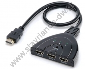 Επιλογέας SWITCHER HDMI 1080p με 3 εισόδους και 1 έξοδο SW03 
