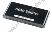  HDMI Splitter HDCP 3D 1 Εισόδου - 4 Εξόδων HD-104 