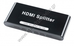  HDMI Splitter HDCP 3D 1  - 4  HD-104 