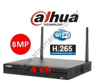  DAHUA NVR2104HS-W-4KS2 WiFi NVR 4  .265   8MP 