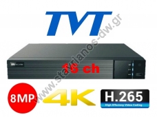  TVT NVR TD-3116H2-B2-B H.265    IP 16    8MP - 4K 