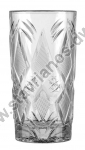  Γυάλινο Ποτήρι ψηλό ποτού coctail σκαλιστό με χωρητικότητα 48cl DW-38393 
