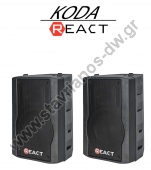    ()    150W max  Woofer 8"    Koda PA-9008 