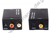  Μετατροπέας στερεοφωνικού αναλογικού σήματος ήχου σε TOS-Link ή ομοαξονικό DW-38160 