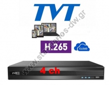  TVT TD-2004NS-HL H.265/H.264 5-  4  (, IP, TVI,CVI  AHD)  1     