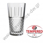  Γυάλινο Ποτήρι tempered Σκαλιστό Μπύρας - Cocktail - Νερού με χωρητικότητα 51.5cl DW-39654 