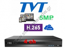  TVT TD-2104NS-HC H.265  5-  4  5 MP Lite ( IP  TVI CVI  AHD)  1  