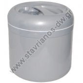  Παγοδιατηρητής ασημί πλαστικός με βιδωτό καπάκι και χωρητικότητα 4.25Lt DW-40592 