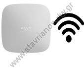  AJAX HUB 2 PLUS WHITE Πίνακας ασύρματος τελευταίας γενιάς  τεσσάρων καναλιών επικοινωνίας (Ethernet  Wi-fi  dual sim) 