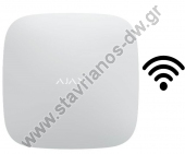  AJAX HUB PLUS WHITE Πίνακας Ασύρματος 2ης γενιάς και τεσσάρων καναλιών επικοινωνίας με Wi-Fi 