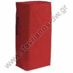  Πλαστικοποιημένος σάκος 120Lt κόκκινη για το τρόλλεϋ (DW-40852) DW-40860 