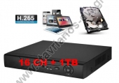  AHD DVR   16     5mp lite   1TB AHR-1116LME + 1TB 