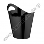  Σαμπανιέρα πλαστική σε μαύρο χρώμα 4lt DW-41335 