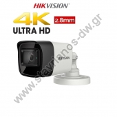  HIKVISION DS-2CE16U1T-ITF  Mini Bullet 8MP 4K   2.8mm 