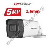  HIKVISION DS-2CE17H0T-IT3F(C)  Bullet 5MP   3.6mm  IR40m 