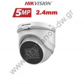  HIKVISION DS-2CE76H0T-ITMF(C)  Dome 5MP   2.4mm  IR30m 