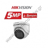  HIKVISION DS-2CE76H0T-ITMF(C)  Dome 5MP   2.8mm 