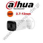  DAHUA HAC-HFW1231RP-Z-A Κάμερα Starlight Bullet με ανάλυση 2MP και φακό 2.7-12mm 