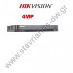  HIKVISION iDS-7208HQHI-M1/S(C) Καταγραφικό DVR AcuSence 8 καναλιών 4MP με Video Content Analytics και υποδοχή για 1 σκληρό δίσκο 