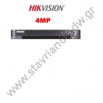  HIKVISION iDS-7216HQHI-M1/S Καταγραφικό DVR AcuSence 16 καναλιών 4MP με Video Content Analytics και υποδοχή για 1 σκληρό δίσκο 