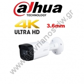  DAHUA HAC-HFW1800TH-I8-0360B  Bullet real time 8MP   3.6mm  IR 80m 