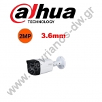  DAHUA HAC-HFW2241TLM-0360B Bullet Κάμερα Starlight με ανάλυση 2MP και φακό 3.6m 