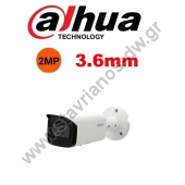  DAHUA HAC-HFW2249T-I8-A-NI-0360B Bullet  Starlight     2MP   3.6mm True WDR 