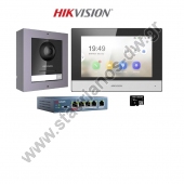  HIKVISION - DS-KIS602 KIT  IP  ,   2MP    