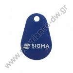  S-KEY PALETTE-BLUE Mπρελόκ προσέγγισης για τα πληκτρολόγια Sigma RF-ID σε χρώμα μπλέ 