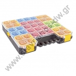  Κουτί αποθήκευσης με 38 θέσεις για μικρουλικά DW-43033 