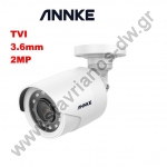  Ψηφιακή TVI Κάμερα με ανάλυση 2MP και φακό 3.6mm DW-43231 