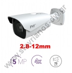  TVT TD-7453AE2  bullet motorized zoom 5.0MP   4 x 2.8-12mm   70m max 