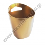  Σαμπανιέρα 3.5 λίτρων πλαστική σε χρυσό χρώμα DW-45228 