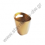  Δοχείο Πάγου πλαστικό σε χρώμα χρυσό DW-45230 