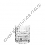  Γυάλινο ποτήρι Χαμηλό σκαλιστό Διαμάντι για Ουίσκι με χωρητικότητα 33.8cl DW-47318 