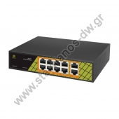  NPS-08S PoE Switch 10  10/100/1000 Mbps 