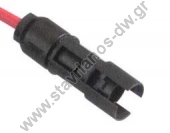  MINUS 1394461-4 Connector     (-)    1x4mm 