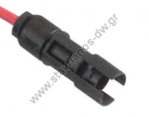  MINUS 1394461-4 Connector     (-)    1x4mm 